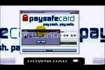 PaySafeCard Code Card Generator Free Download PaySafe Codes 2014