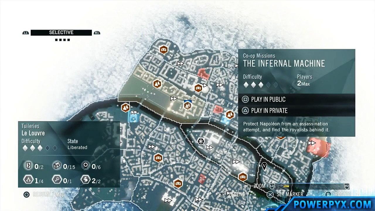 Assassin’s Creed Unity - All Sync Point Locations (Co-Op Skill Upgrades) - The Infernal Machine