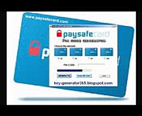 Paysafecard pin code generator July 2014! FREE Paysafecard code!