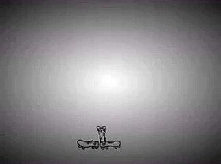 Digitally Drawn Flash Traced Funny Cartoon Character