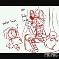 Random | cómic fnaf foxy y chica