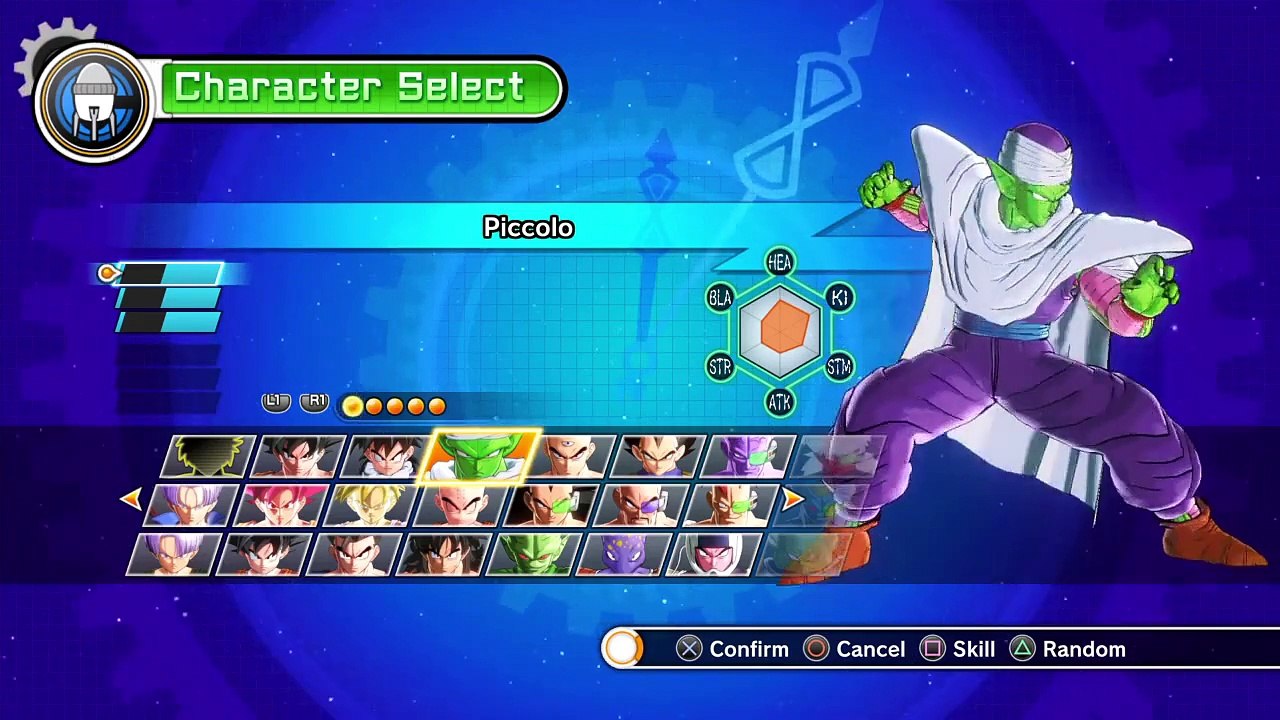 DRAGON BALL XENOVERSE all characters