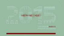 L'université Panthéon-Assas vous souhaite une bonne et heureuse année 2015