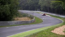 Ferrari LaFerrari tested hard on the Nürburgring Nordschleife! Eargasm!