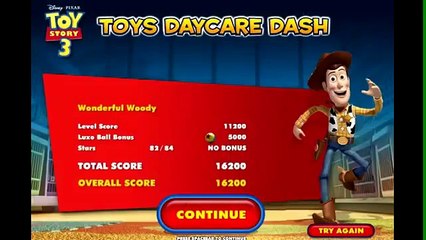 Toy Story 3 HD  - Day Care Dash - Toy Story 3 Cartoon Game