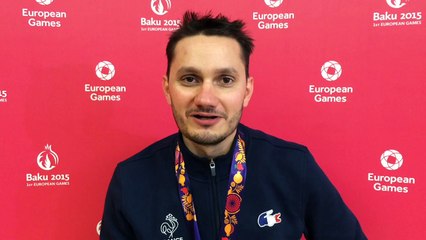 Valérian Sauveplane - médaille d'or tir carabine 50m 3 positions