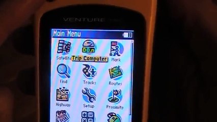 How to use an etrex Venture GPS