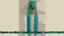 120cm Long Vocaloid-Miku Dark Blue Anime Cosp