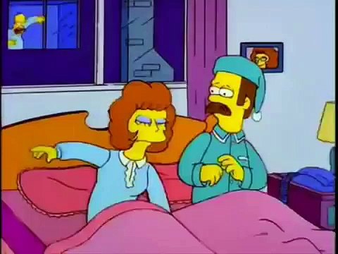 Les Simpsons - Vous allez la fermer ouais !? On aimerait bien dormir !