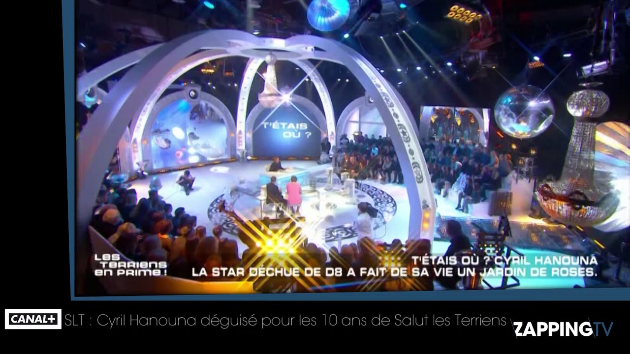 SLT : Cyril Hanouna fait son sketch sur le plateau de Thierry Ardisson