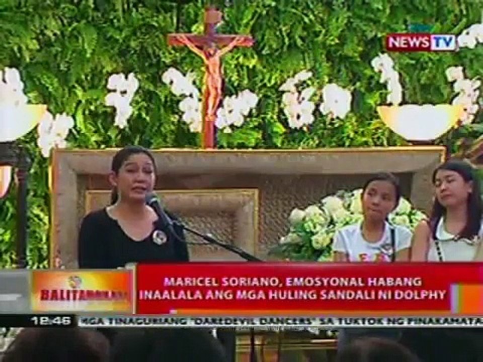 BT: Maricel Soriano, emosyonal habang inaalala ang mga huling sandali ni Dolphy