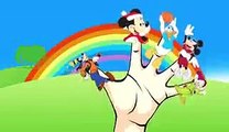 Finger Family Disney MICKEY MOUSE Cartoon   Nursery Rhyme Songs for Children   Kinder Surprise Eggs