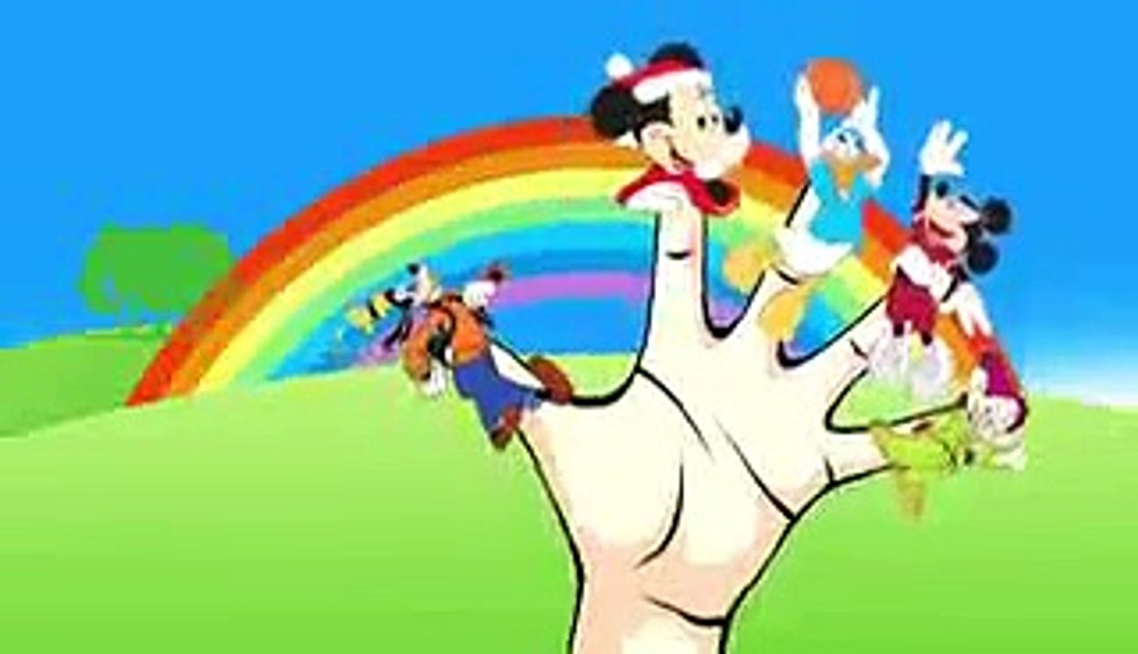 Finger Family Disney MICKEY MOUSE Cartoon   Nursery Rhyme Songs for Children   Kinder Surprise Eggs