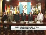 Reconocimiento a las cubanas y cubanos que solidariamente apoyan al pueblo de  Guatemala