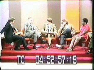 Eva Paterson Debating Vice President Spiro Agnew on the David Frost Show