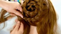 hair styles (French Braid Updo)