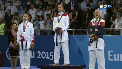 Maša Martinović - 1. mjesto, himna (EI Baku 2015), 14.06.2015. HD