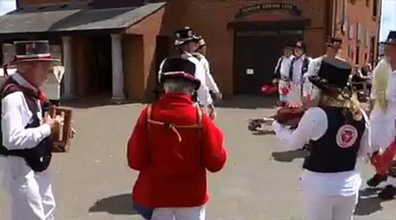 Tinner Morris Dancers, Padstow, Cornwall, England