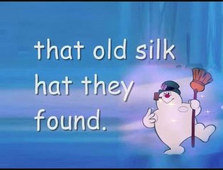 Frosty the Snowman (with lyrics)
