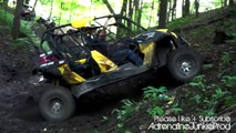 Breaking Axles and Abusing a Can-Am Maverick Max 1000 thats Lifted on 32s