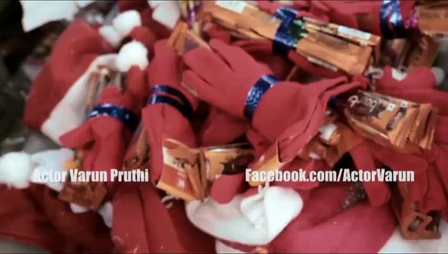 Giving Christmas Gift to Under Privileged Kids - Merry Christmas