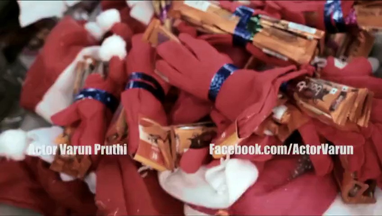 Giving Christmas Gift to Under Privileged Kids - Merry Christmas