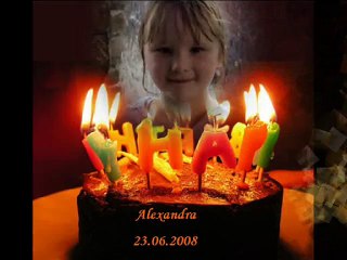 Happy Birthday Alexandra...