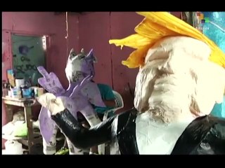 Mexicans Vent Rage Against Trump With Piñatas