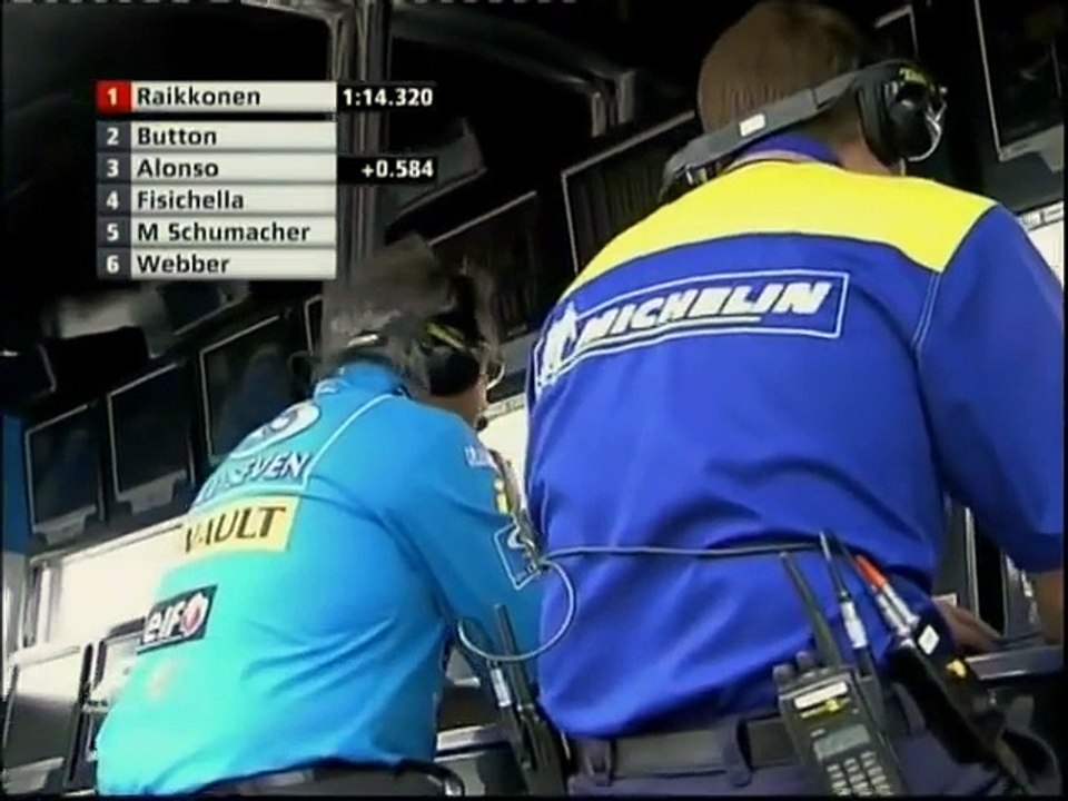 F1 Germany 2005 Qualifying - Amazing Final Battle