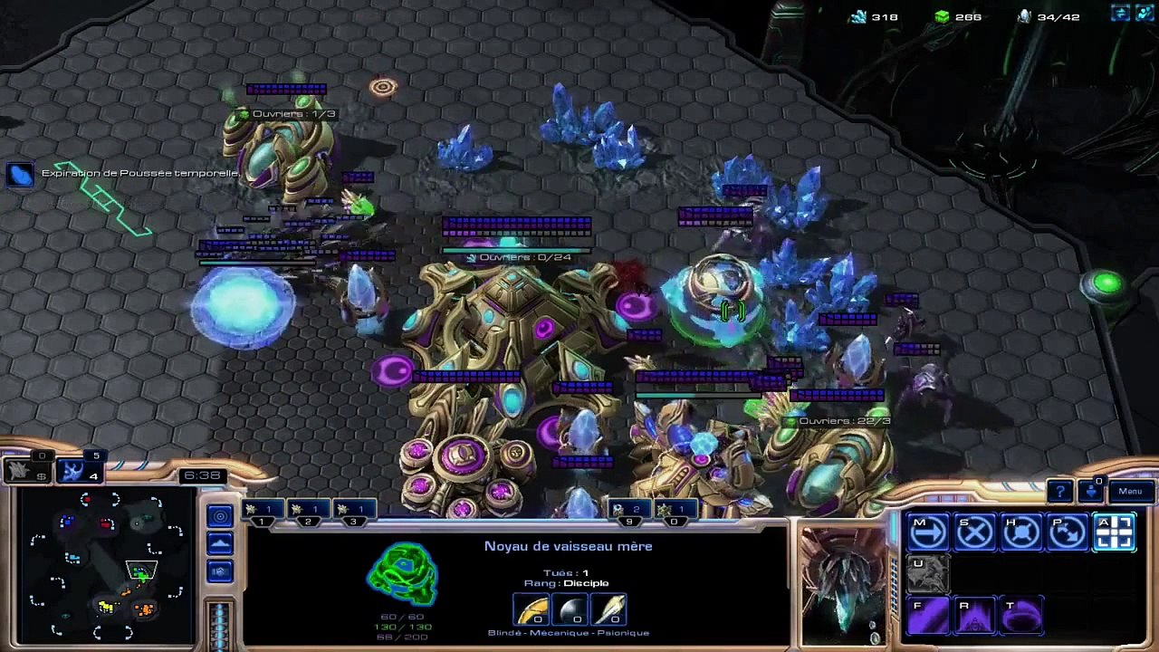 Johny joue pour vous : SC2 HOTS : rush de tous les côtés