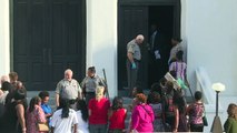 Charleston church opens its doors once again
