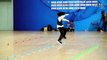 Chinese Girl Amazes with her Roller skating Dance