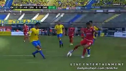 Diego Rico & Willian Jose gets Injured Las Palmas 0 - 0 Real Zaragoza 21-06-2015