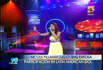 Nicole Pillman- Recibimiento-Noticias-Canal 2