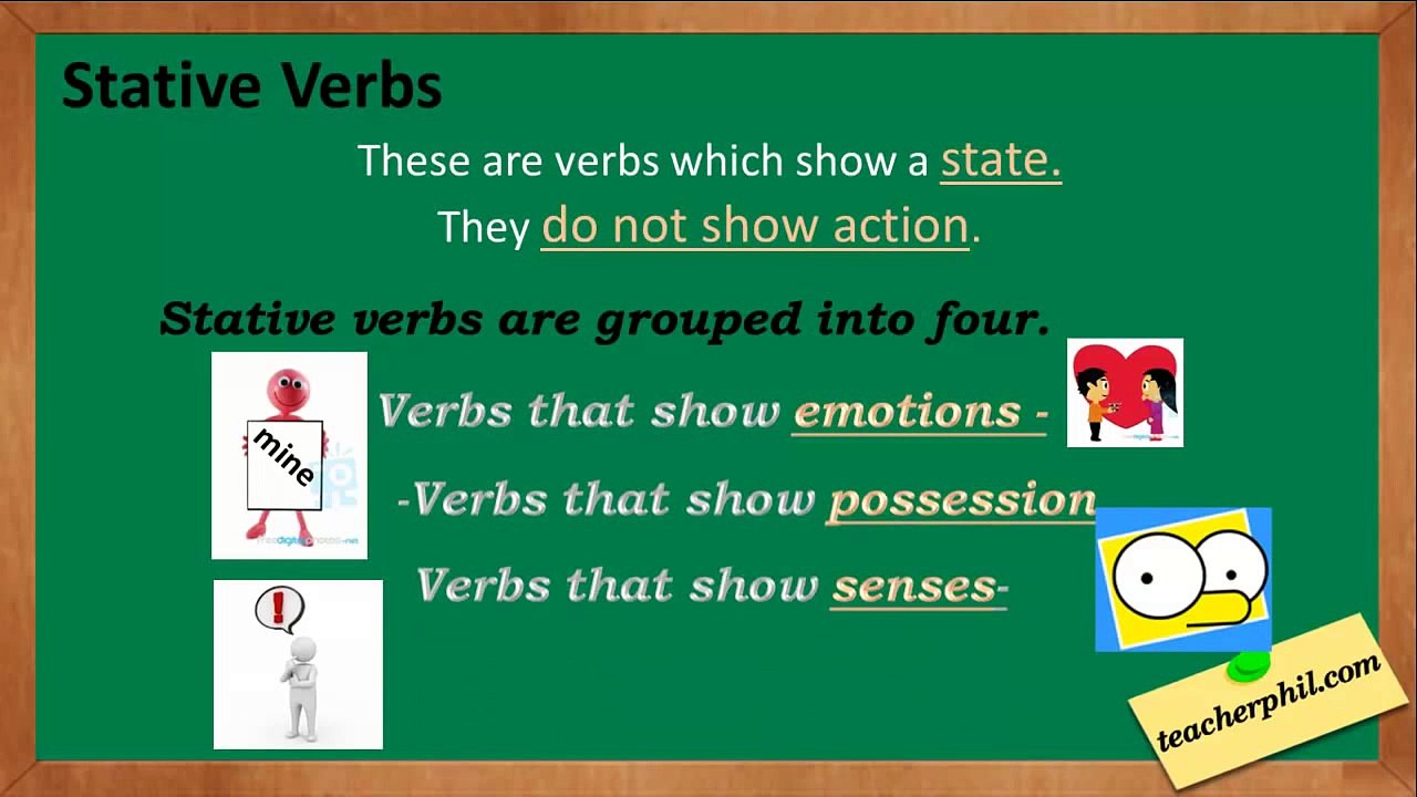 English Grammar Stative Verbs - video Dailymotion