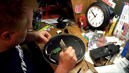 Neon Clock Repair replace Transformer