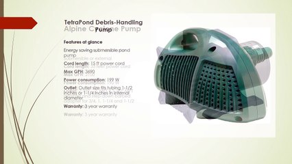 Best Pond Pumps 2015