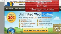 How To Sign Up For Web Hosting Account- Free Website Templates Flash Html   Hostgator Coupons 2015