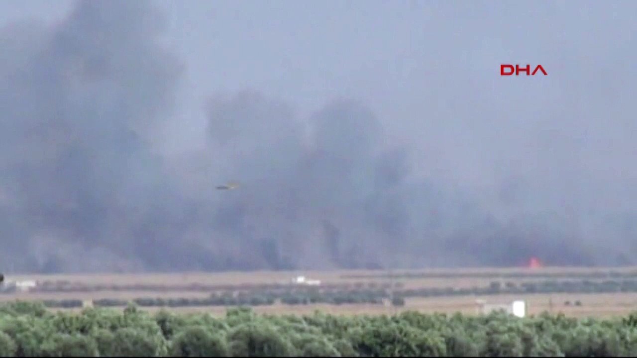 Suriye'den dumanlar yükseliyor...