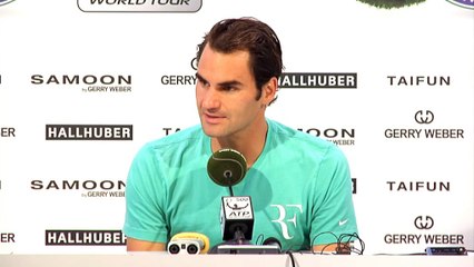 Halle: Federer zu Nole: Er kann alles machen