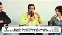 Histoire de Madame Aicha Ech-chana avec SM le Roi Mohammed 6 à l' ENCG de Casablanca