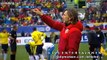 Edwin Valencia gets Injured Colombia 0 - 0 Peru 21-6-2015