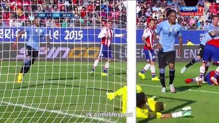 Uruguay vs Paraguay 1-1 All Goals & Highlights Copa America. 20/06/2015