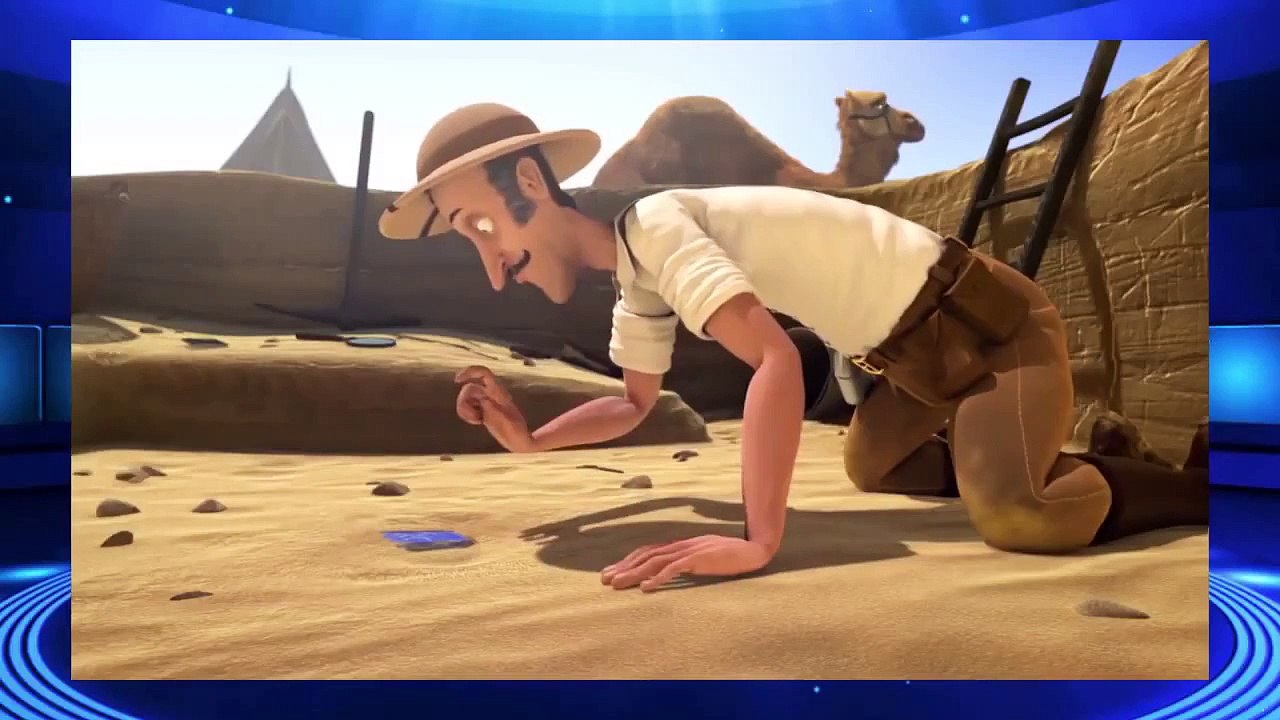 funny cartoon 3d animation The Egyptian Pyramids Funny Animated Short Film Full HD