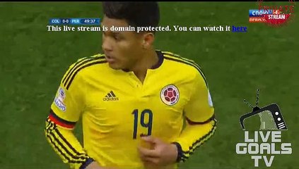 James Rodriguez Amazing Goal | Colombia 1-0 Peru