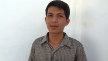 SKYE (Social Khmer Youth Entrepreneurs) member explains about SKYE project Cambodia