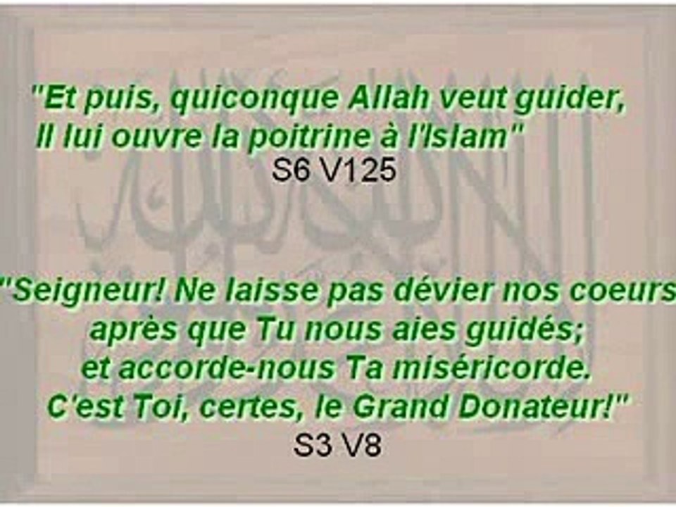 récit d'une française convertie à l'islam..c très émouvant.
