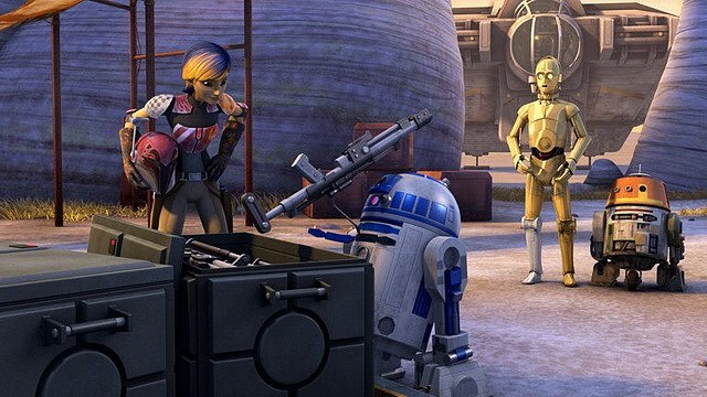 Star Wars Rebels Season 2 Episode 2 - The Siege of Lothal - Part 3