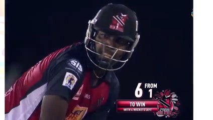 Darren Bravo last ball six win brilliant shot