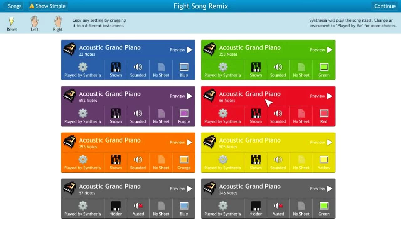 INSTRUMENTAL REMIX - Fight Song - Rachel Platten - Piano Cover Synthesia